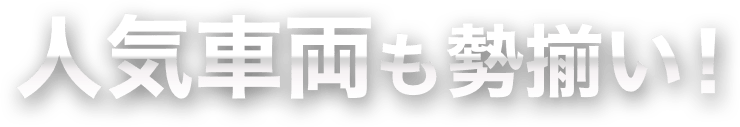 在庫車両をご紹介！